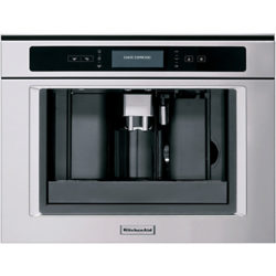 KitchenAid KQXXX45600 Built-In Coffee Machine, Stainless Steel